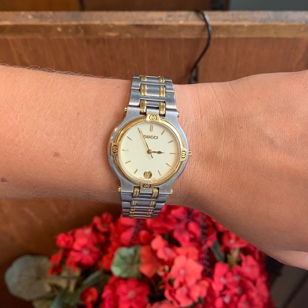 Two-Toned Vintage Gucci Watch